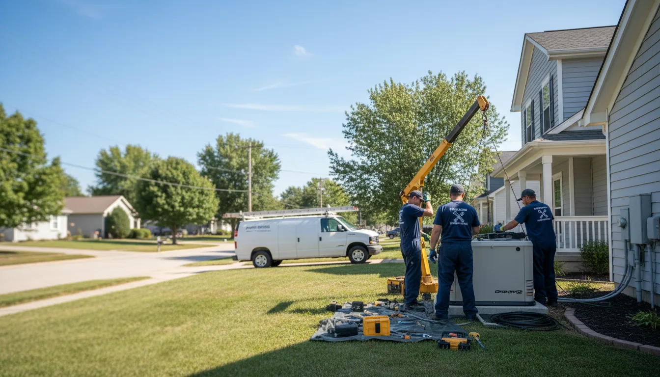 Generator Installation in Dakota City, IA near me